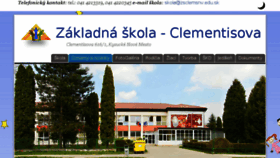What Knmzsclementisova.svsbb.sk website looked like in 2017 (7 years ago)