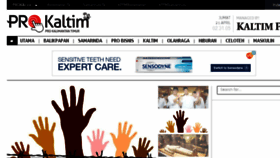 What Kaltimpost.co.id website looked like in 2017 (7 years ago)