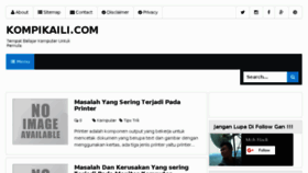 What Kompikaili.com website looked like in 2017 (7 years ago)