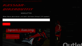 What Kassian-bikeroutfit.at website looked like in 2017 (7 years ago)
