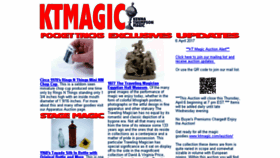 What Ktmagic.com website looked like in 2017 (7 years ago)