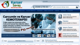 What Kansersavas.com website looked like in 2017 (8 years ago)