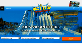 What Kidsvakantiegids.nl website looked like in 2017 (7 years ago)
