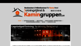 What Kamingruppen.se website looked like in 2017 (6 years ago)