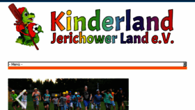 What Kindercamp.de website looked like in 2017 (6 years ago)