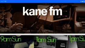 What Kanefm.com website looked like in 2017 (7 years ago)