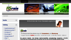 What Ksrain.de website looked like in 2017 (7 years ago)
