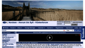 What Kuestenforum.de website looked like in 2017 (6 years ago)