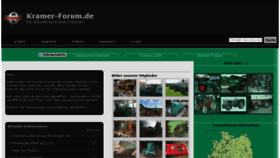 What Kramer-forum.de website looked like in 2017 (6 years ago)