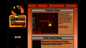What Keithkong.com website looked like in 2017 (6 years ago)