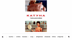 What Katuna.ru website looked like in 2017 (7 years ago)