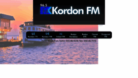 What Kordonfm.com website looked like in 2017 (6 years ago)