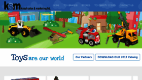 What Ksmtoys.com website looked like in 2017 (7 years ago)