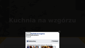 What Kuchnianawzgorzu.pl website looked like in 2017 (7 years ago)