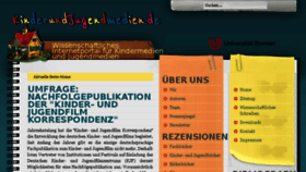 What Kinderundjugendmedien.de website looked like in 2017 (6 years ago)