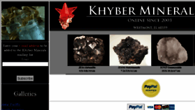 What Khyberminerals.com website looked like in 2017 (8 years ago)