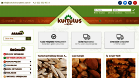 What Kurtuluskuruyemis.com.tr website looked like in 2017 (6 years ago)