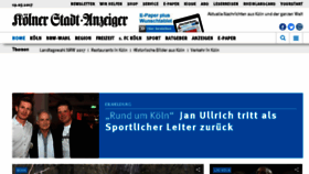 What Koelnerstadtanzeiger.de website looked like in 2017 (6 years ago)