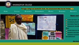 What Kharagpurcollege.ac.in website looked like in 2017 (6 years ago)