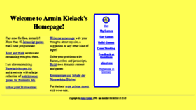 What Kielack.com website looked like in 2017 (6 years ago)