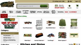 What Kitchenandmuchmore.com website looked like in 2017 (6 years ago)