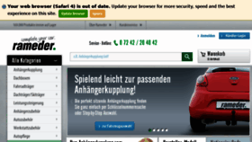 What Kupplung.at website looked like in 2017 (6 years ago)