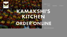What Kamakshiskitchen.com website looked like in 2017 (6 years ago)