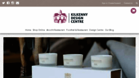 What Kilkennydesign.com website looked like in 2017 (6 years ago)