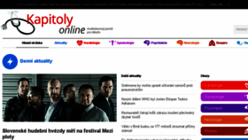 What Kapitoly-online.cz website looked like in 2017 (6 years ago)