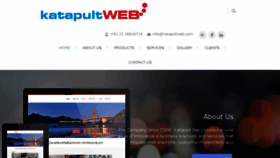 What Katapultweb.com website looked like in 2017 (6 years ago)