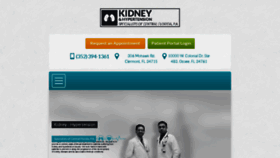 What Kidneydoctorsorlando.com website looked like in 2017 (6 years ago)