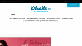 What Kelsalle.re website looked like in 2017 (6 years ago)