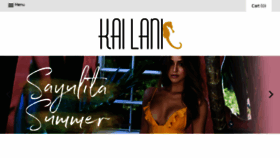 What Kailaniswimwear.com website looked like in 2017 (6 years ago)