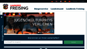What Kreis-freising.de website looked like in 2017 (6 years ago)