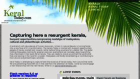What Keraltoday.com website looked like in 2017 (6 years ago)