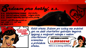 What Kocky-utulek.cz website looked like in 2017 (6 years ago)