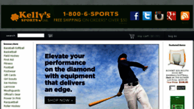 What Kellyssports.com website looked like in 2017 (6 years ago)