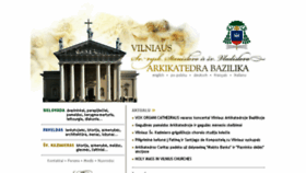 What Katedra.lt website looked like in 2017 (9 years ago)