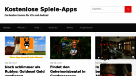 What Kostenlose-spiele-apps.de website looked like in 2017 (6 years ago)