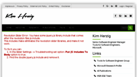 What Kim-herzig.de website looked like in 2017 (6 years ago)