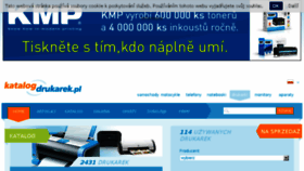 What Katalog-drukarek.pl website looked like in 2017 (6 years ago)