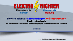 What Klima-richter.de website looked like in 2017 (6 years ago)