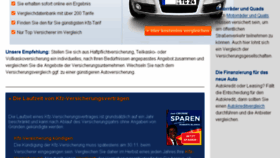 What Kfz-beitrag-sparen.de website looked like in 2017 (6 years ago)