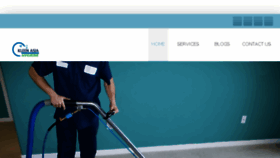 What Kleencarpetcleaning.com website looked like in 2017 (6 years ago)