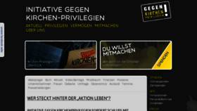 What Kirchen-privilegien.at website looked like in 2017 (6 years ago)