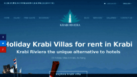 What Krabivilla.com website looked like in 2017 (6 years ago)