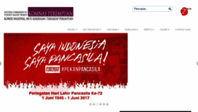 What Komnasperempuan.go.id website looked like in 2017 (6 years ago)
