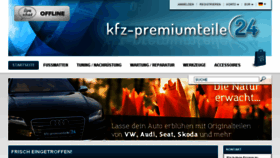 What Kfz-premiumteile24.de website looked like in 2017 (6 years ago)