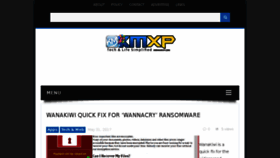 What Keemanxp.com website looked like in 2017 (6 years ago)