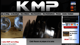 What Kmp.fr website looked like in 2017 (6 years ago)